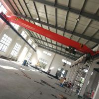 杭州起重機(jī)--海寧市10T15米LD型電動單梁起重機(jī)安裝完成