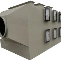 臥式酸霧噴淋凈化塔,臥式廢氣洗滌塔,噴淋處理塔