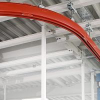 遼寧錦州現(xiàn)場(chǎng)安裝彎道葫蘆