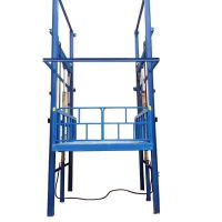 成都升降貨梯現場安裝