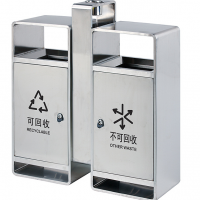 河南天祥不銹鋼垃圾桶室外果殼箱分類果皮箱量大（景區/學校)