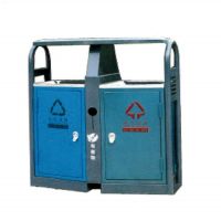 河南天祥  戶外加厚分類果皮箱（小區(qū)/公園/學(xué)校/街道）