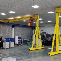 湖北省恩施現場制作簡易小型起重機行車，行吊龍門吊大全