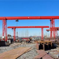西安MH型3~16噸電動葫蘆門式起重機倉庫工廠專業龍門吊